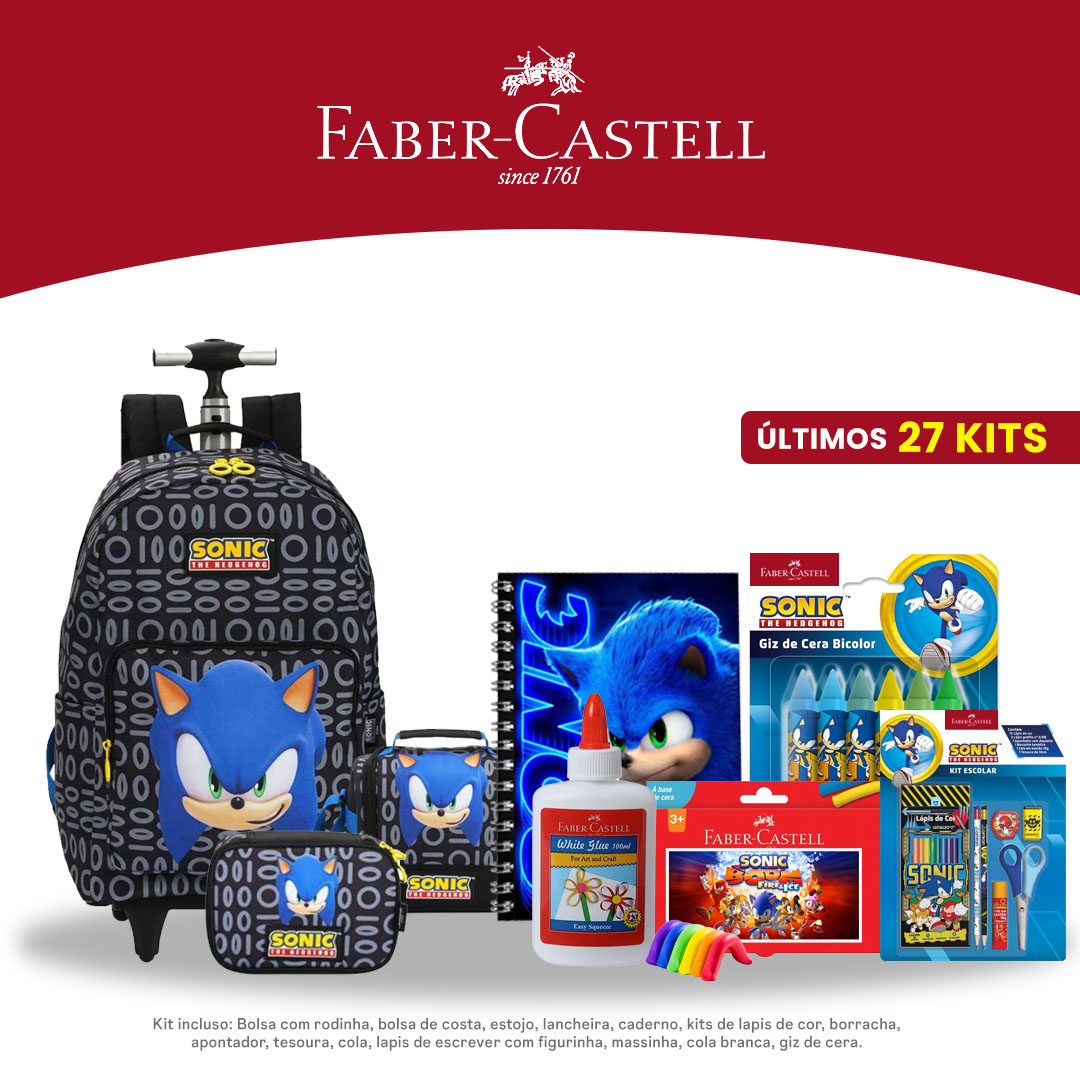 Kit Escolar Sonic